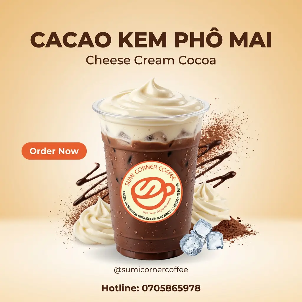 Cacao Kem Phô Mai